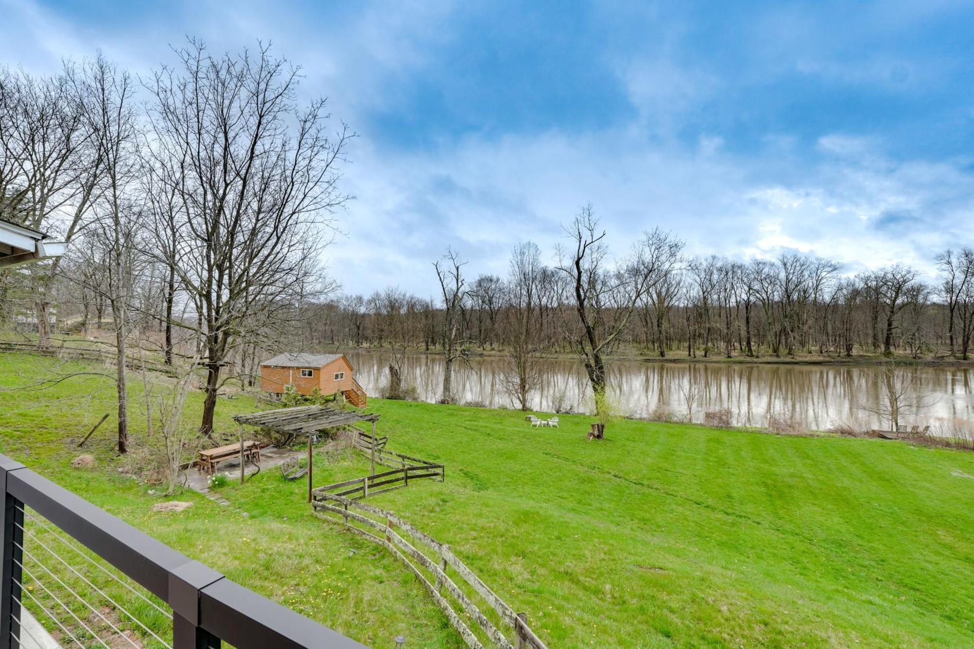 Cozy Upstate Studio With Walkill River Views! New Paltz Bagian luar foto